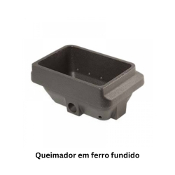 Queimador em ferro fundido